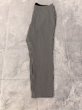 A New Day Black White Gingham Bi-Stretch Ankle Pants Size 16